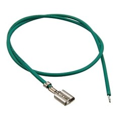 Межплатный кабель 1009 AWG22 4.8mm L=300mm,green