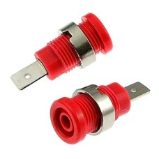 Клемма Z017 4mm RED