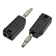 Клемма ZP-027 2mm Stackable Plug BLACK