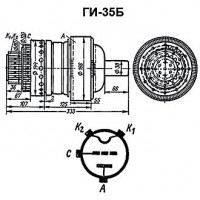 Генераторная лампа ГИ-35Б