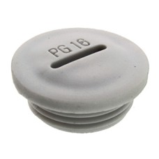 Заглушка для кабельного ввода Заглушка PG16 Серый пластик