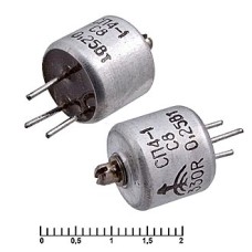 Подстроечный резистор СП4-1В 0.25 Вт 330 Ом