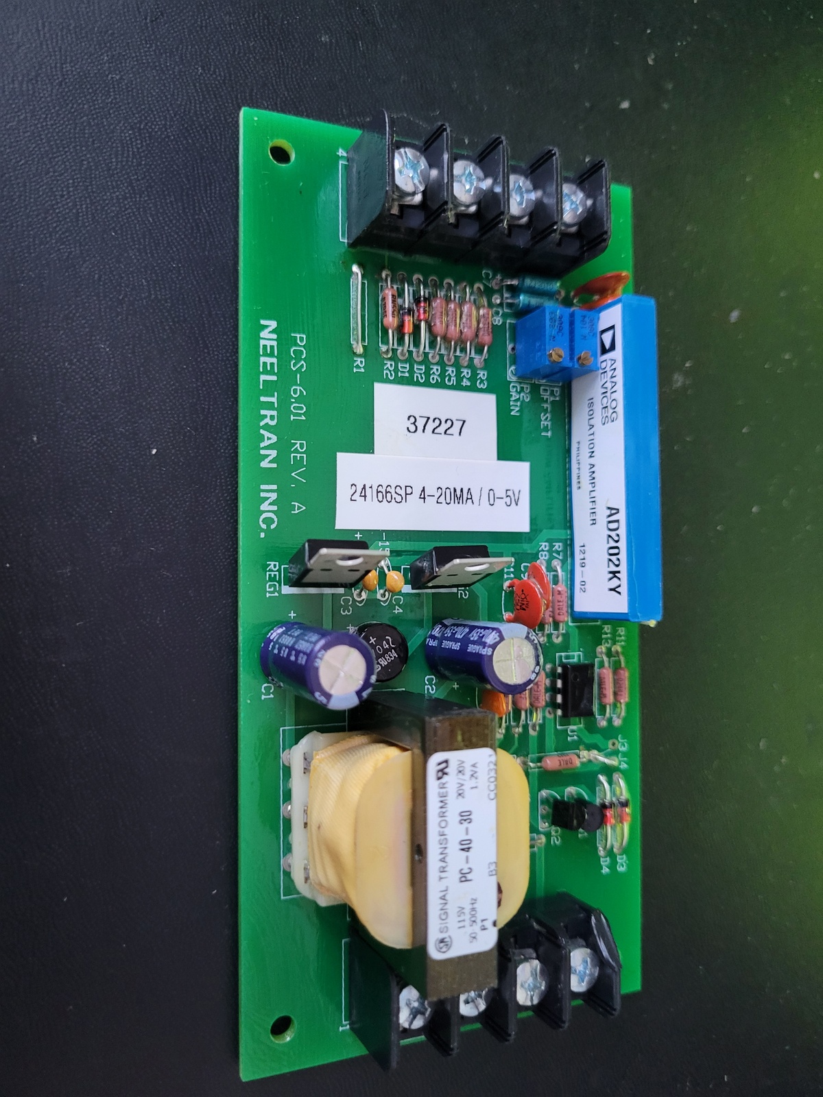 Преобразователь сигнала Neeltran PCS-6.01-BD для электролизера Neeltran 3SCEA302720K