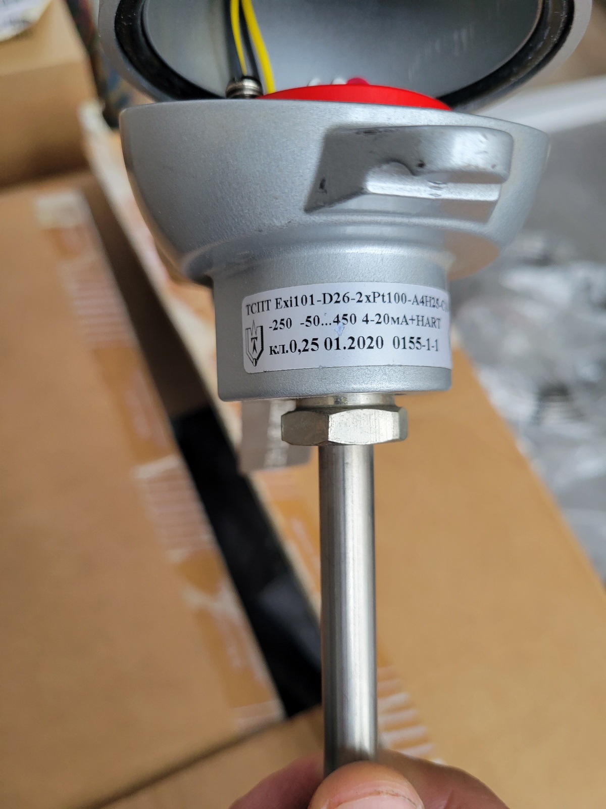 Термопреобразователь ТСПТ Exi101-D26-2xPt100-A4H25