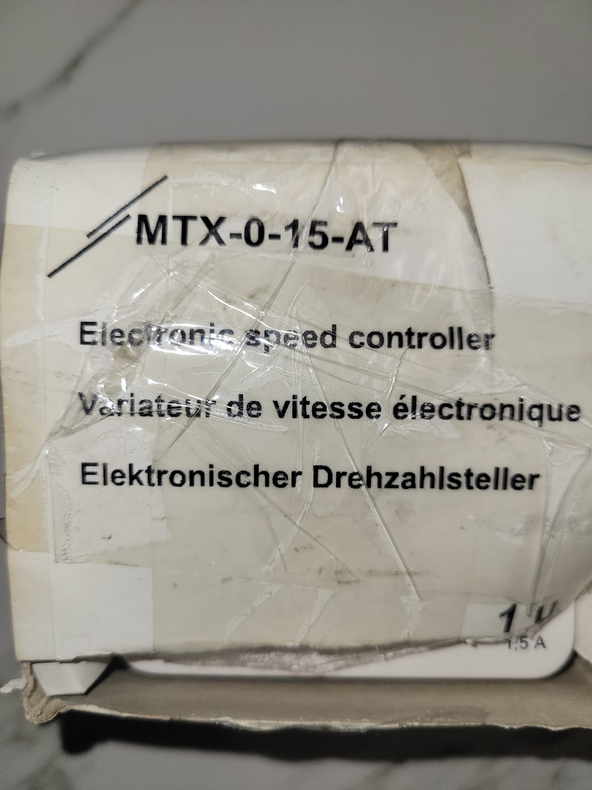 Регулятор скорости MTX-0-15 AT
