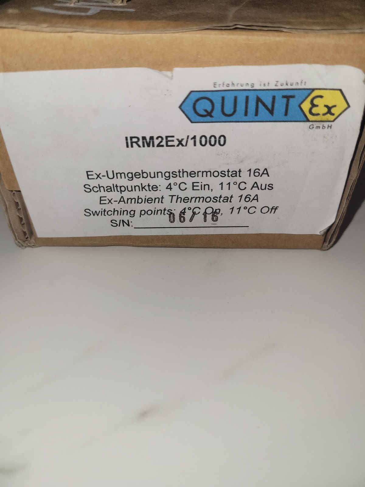 Термостат Quintex IRM2Ex/1000