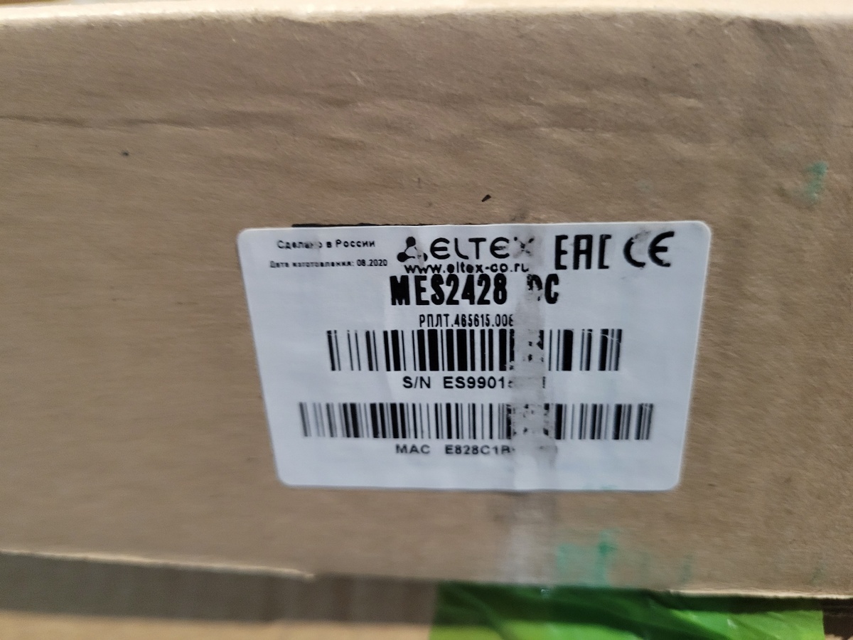 Коммутатор Eltex MES2428 DC