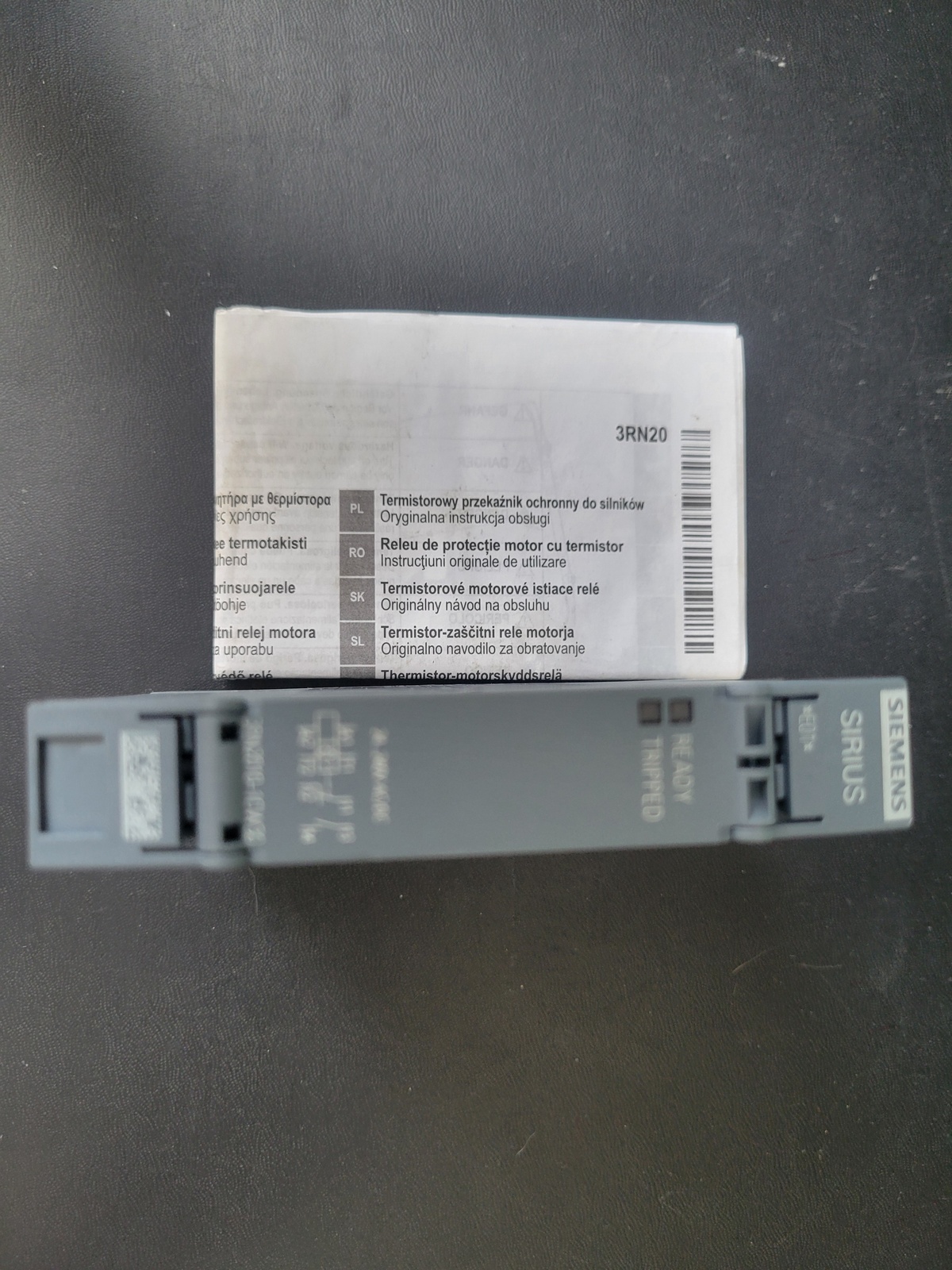 Терморезисторное реле защиты двигателя Siemens 3RN2010‐1CW30 (серия SIRIUS)