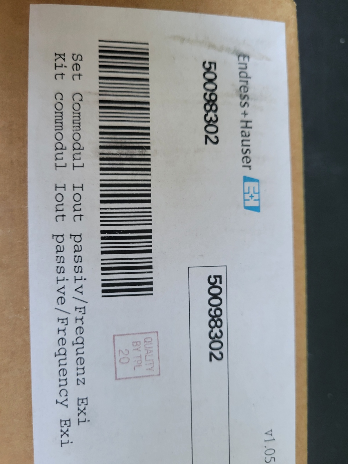 Модуль для Endress+Hauser PROMASS 80