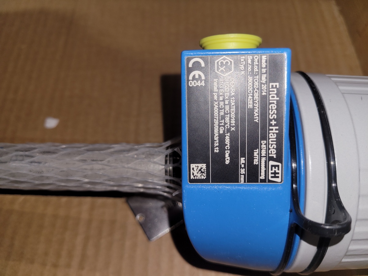 Термопреобразователь Endress+Hauser D-87484 ТС62 CBEY3YKA1Y