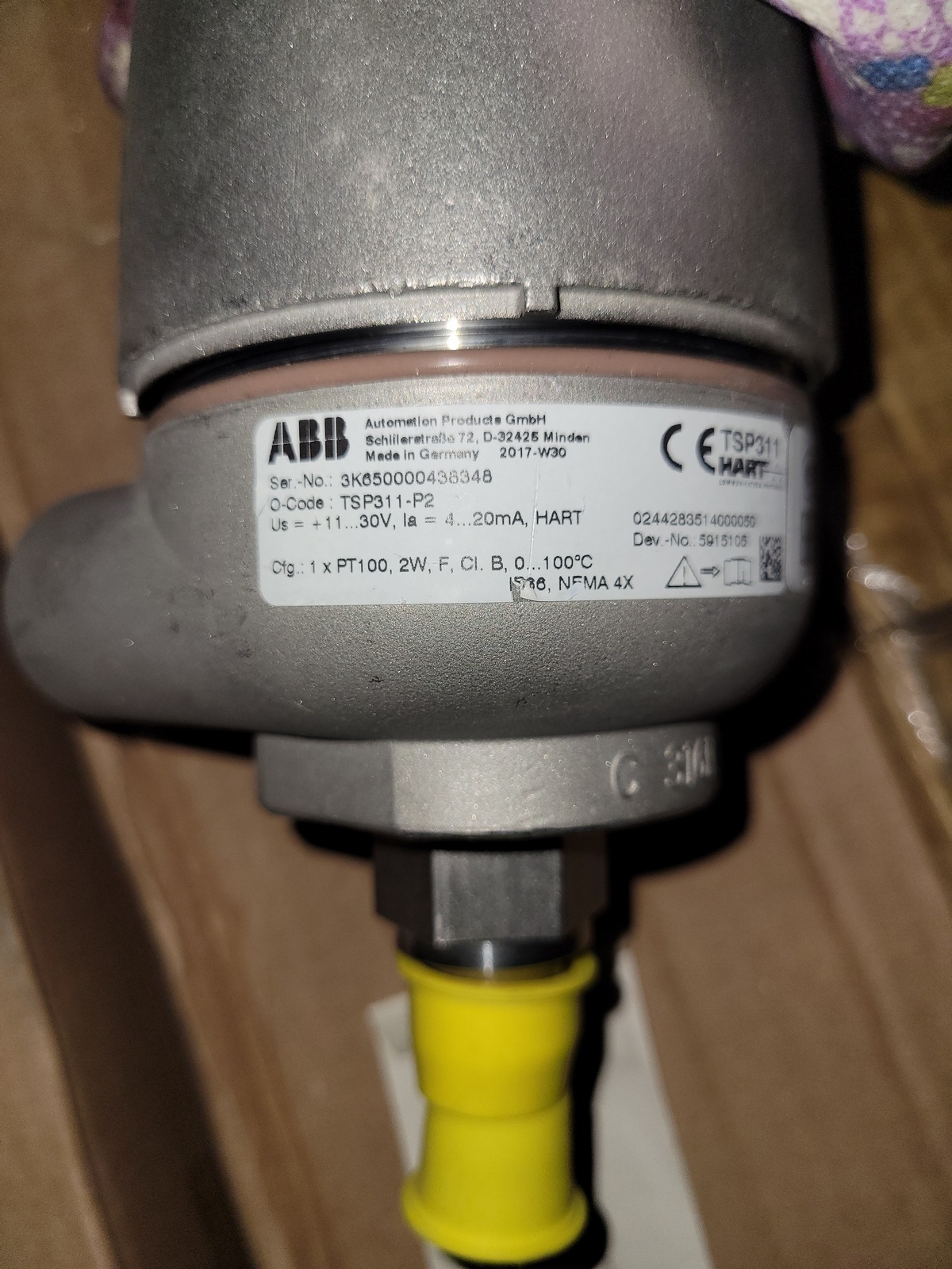Термопреобразователь ABB TSP311-P2
