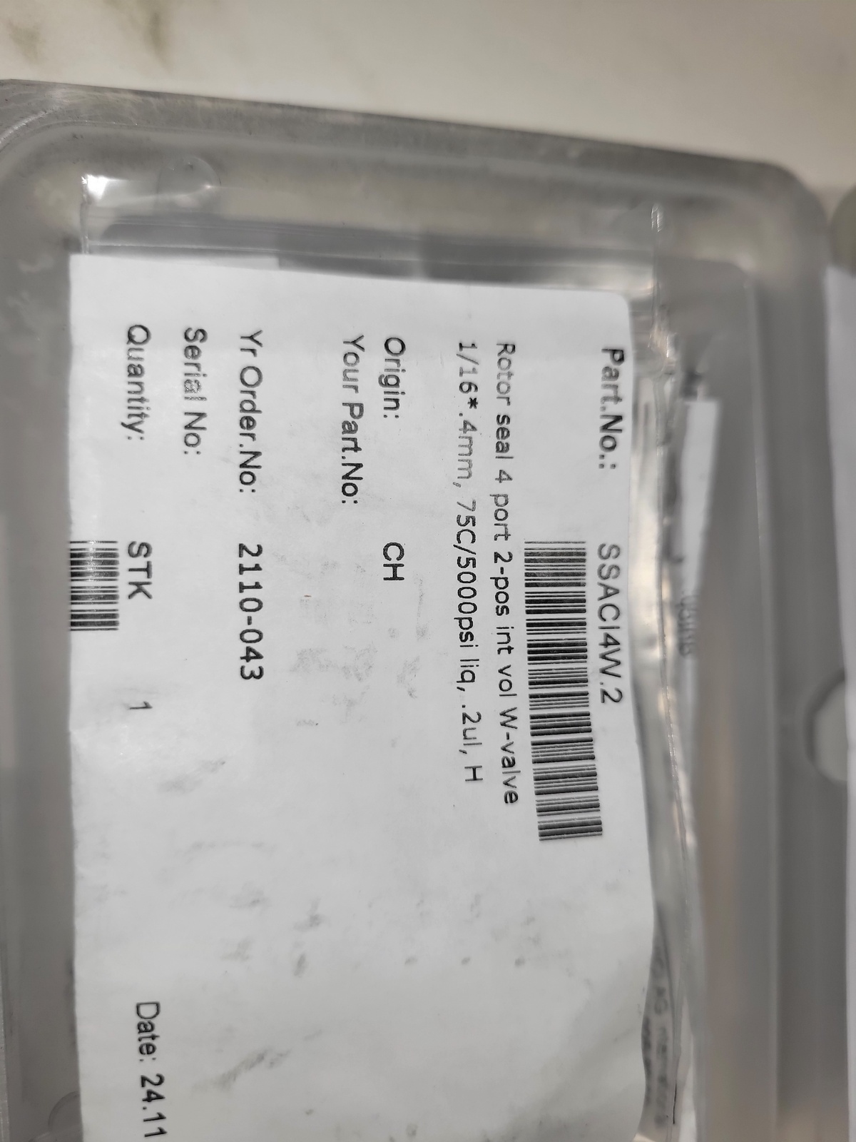 Ротор VICI Valco (SSACI4W.2)