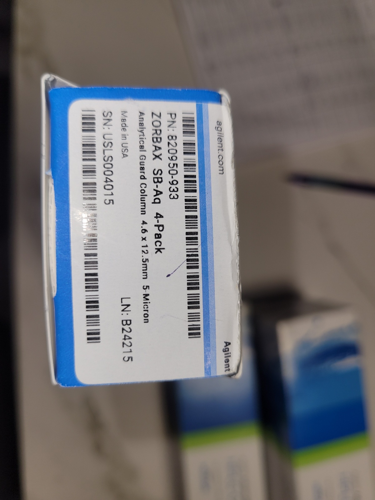 Колонка Agilent ZORBAX StableBond, 4 шт (820950-933)