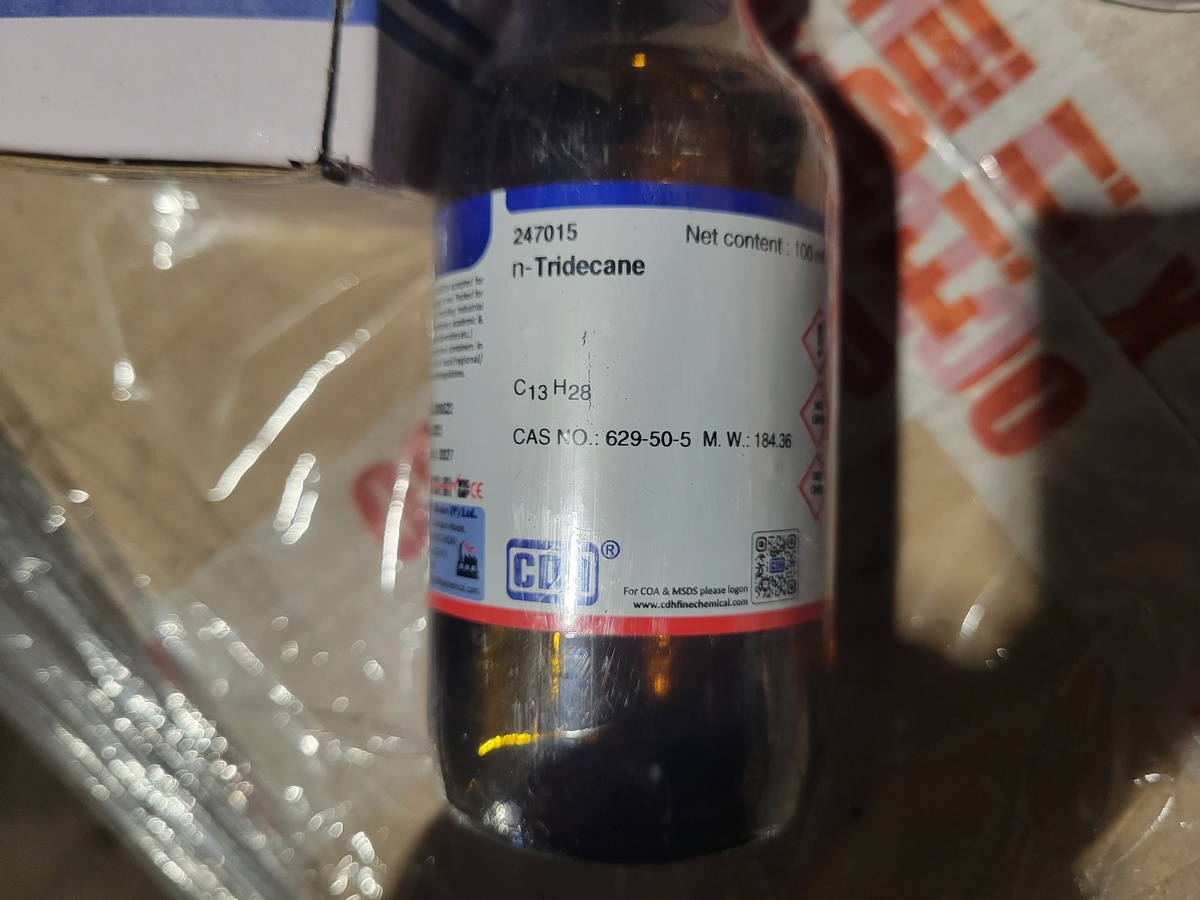 Тридекан 99%, 250 г CAS 629-50-5