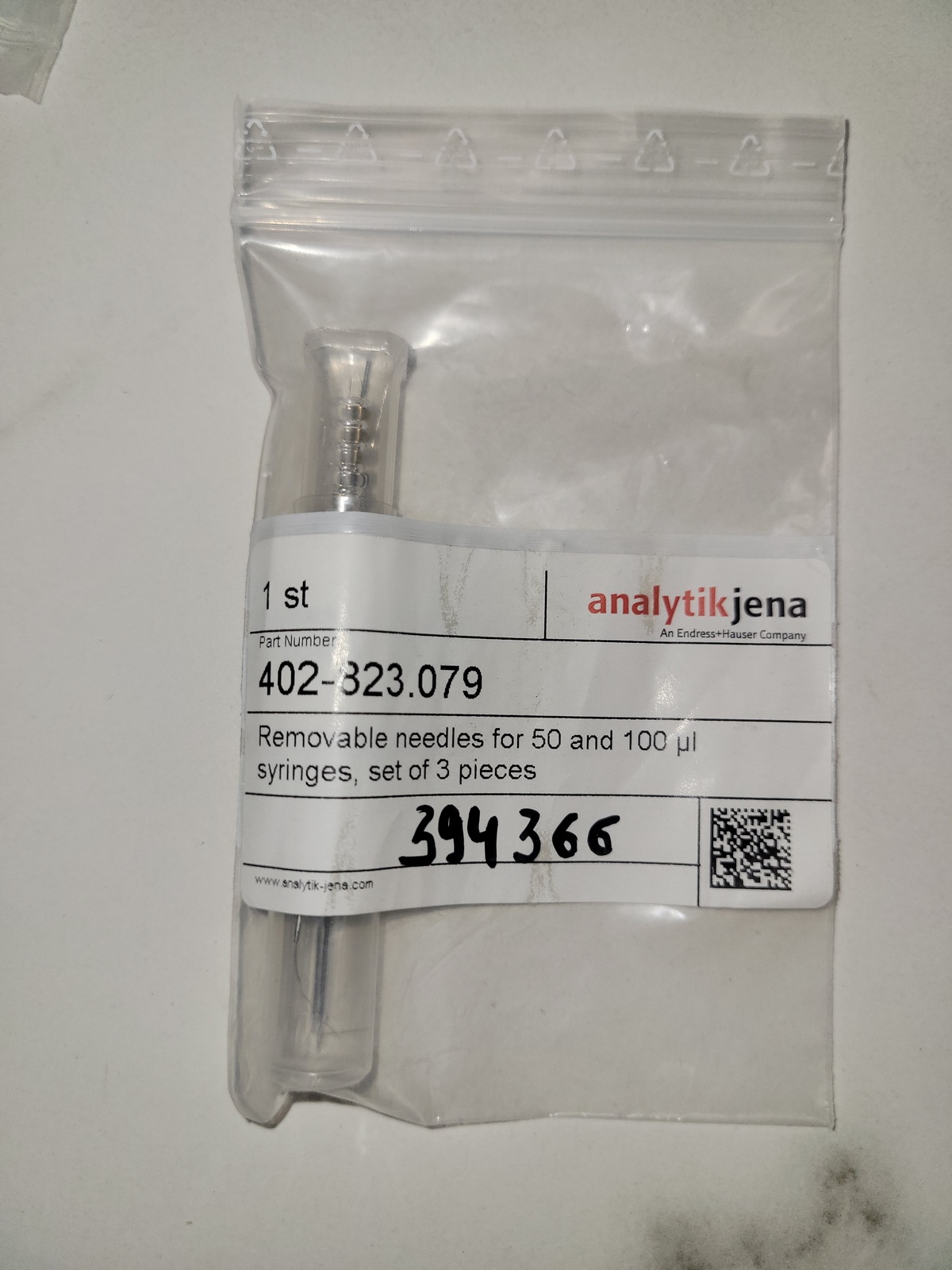 Игла сменная Analytik Jena для шприцев 50 и 100 мкл (402-823.079)